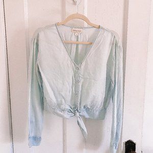 Cloth & Stone “Chambray” Blouse